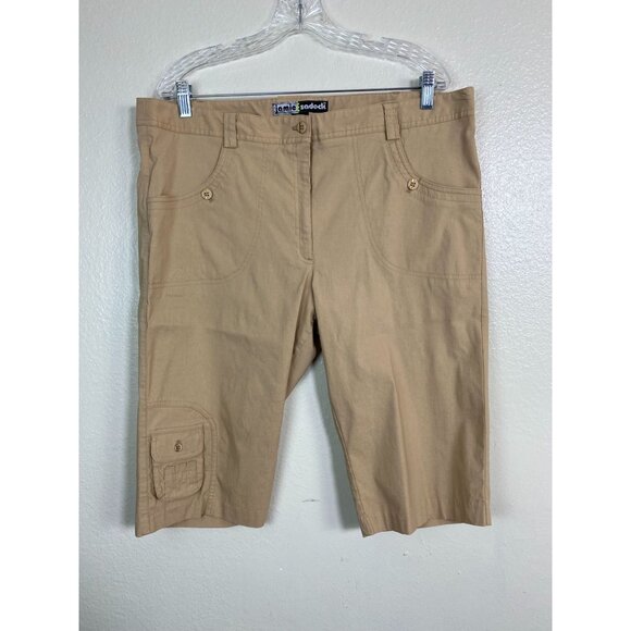 Jamie Sadock Womens Cargo Bermuda Shorts Size 18 Outdoor Hiking Camping Utility - Picture 15 of 15
